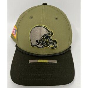 New Era Cleveland Browns Salute To Service Stretch Fit 39THIRTY Hat Size: L/XL